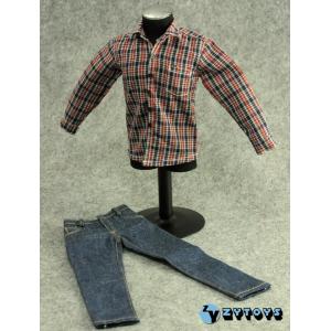 �����꡿ZYTOYS 1/6ģ�� �����׸���+ţ����װ