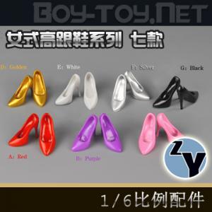 ZYTOYS 1/6���� Ůʽ�߸�Ьϵ�� High-Heeled Shoes �߿� (ZY15-1)