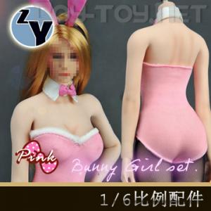ZYTOYS - 1/6 �ۺ���Ů�� ������װ/Pink Bunny girl set ZY15-28B