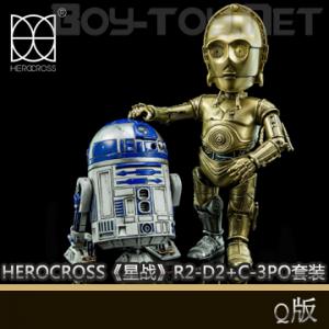 �����꡿HEROCROSS - �������ս��R2-D2+C-3PO��װ (HMF#024)