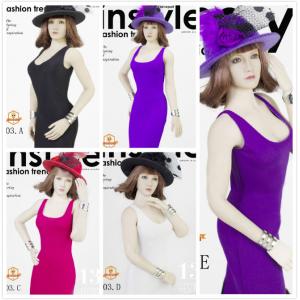 ���ֻ���SGTOYS 1/6���� �Ը�Ůʿ��ȹ��װ ��ɫ��ѡ (S03)