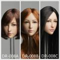���ֻ���QI AN TOYS 1/6���� DR-008 �ɶ���Ůͷ�� 3��Ϳ�ѡ