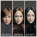 ���ֻ���QI AN TOYS 1/6���� DR-007 Ůͷ�� 3��Ϳ�ѡ