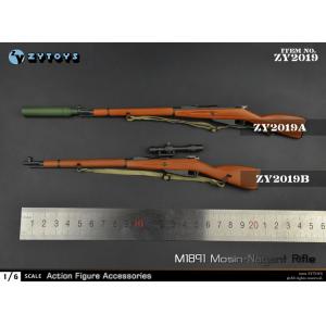 ���ֻ���ZYTOYS ZY2019 1/6����������� M1891Ī���ɸʲ�ǹ ���� ���ɷ���
