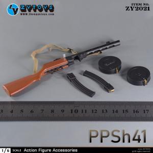 ���ֻ���ZYTOYS ZY2021 1/6����������� ����ɳ PPSh41 ���ɷ���