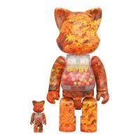 ֻBE @RBRICK ľ Ҷè 100 & 400