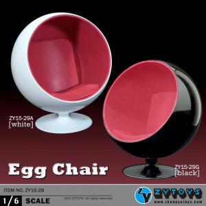 �����ڳ�����ZYTOYS ZY15-29A/G 1/6���� ̫���� ���� Egg Chair