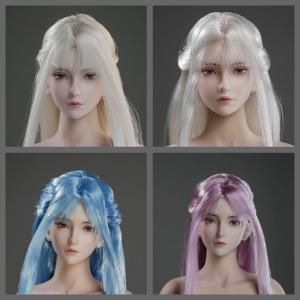 ��Ԥ����LZ TOYS SET012 1/6���� ֲ��Ůͷ��-"��" A/B/C/D�Ŀ�