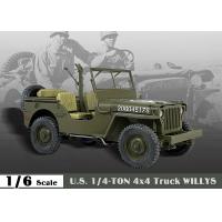 ���ֻ���1/6���� ��ɫWWII��ս����1/4��-4X4����˹���ճ� ��Ʒģ��