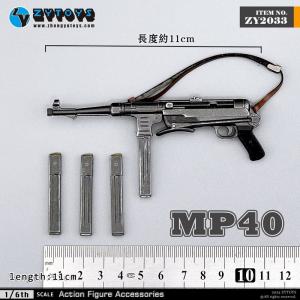 ֻZYTOYS ZY2033 1/6 MP40ǹ ɷ