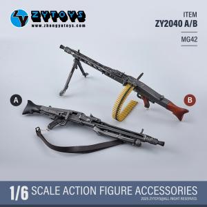 ԤZYTOYS ZY2040 1/6 MG42ͨûǹģ 2 ɷ