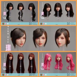 ��Ԥ����I8TOYS I8-H007 1/6���� �绨���΢�ŵ�"��YUKI 2.0" ͷ�� 5��